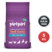 Pisi Pisi Bebek Pudrası Kokulu 5 KG Kalın Taneli Topaklanan Bentonit Kedi Kumu