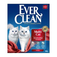 Ever Clean Multi Cat 10 LT Çok Kedili Evler İçin İnce Taneli Topaklanan Bentonit Kedi Kumu