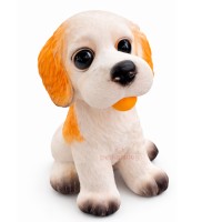 Teng Sesli Vinil Köpek Şeklinde Oyuncak