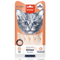 Wanpy Kitten - Somonlu Yavru Kedi Krema Ödülü 5x14g