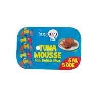 Supreme Cat Mousse Ton Baıklı Püre Yaş Kedi Maması 85 Gr 6 Al 5 Öde