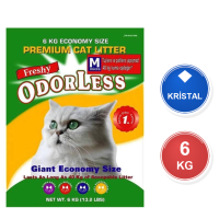 Freshy Eco Paket M Kokusuz 6 KG Silika Kristal Kedi Kumu