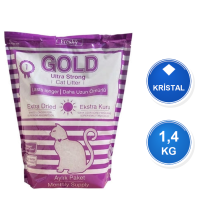 Freshy Gold Eko 1,4 KG Silika Kristal Kedi Kumu