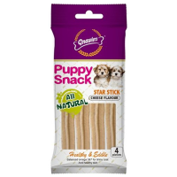 Gnawlers Köpek Ödülü Star Stick Peynir Aromalı 4'lü Paket