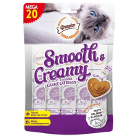 Gnawlers Smooth Creamy Somonlu Krema Kedi Ödülü 300 Gr 20 Li