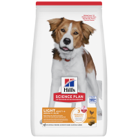 Hill's Science Plan Light Medium Adult 14 Kg Tavuklu Orta Irk Yetişkin Köpek Maması