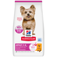 Hill's Science Plan Small & Mini Adult 1,5 Kg Tavuklu Küçük Irk Yetişkin Köpek Maması
