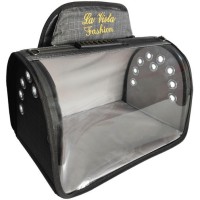 Lavista Pet Tomris FlyBag Sırt Taşıma Çantası (Gri) 44x26x27 cm