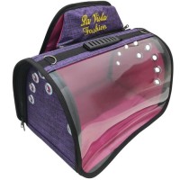 Lavista Pet Tomris FlyBag Sırt Taşıma Çantası (Mor) 44x26x27 cm