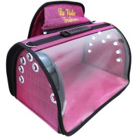 Lavista Pet Tomris FlyBag Sırt Taşıma Çantası (Pembe) 44x26x27 cm