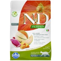 N&D Pumpkin Tahılsız Ördekli, Balkabaklı ve Kavunlu 300 g Yetişkin Kedi Maması
