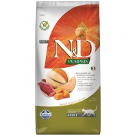 N&D Pumpkin Tahılsız Ördekli, Balkabaklı ve Kavunlu 5 Kg Yetişkin Kedi Maması