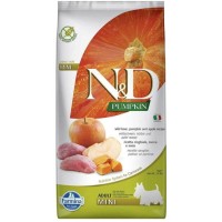 N&D Pumpkin Tahılsız Yaban Domuzlu, Balkabaklı ve Elmalı 7 Kg Küçük Irk Yetişkin Köpek Maması