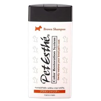 Pet Esthe Renk Onarım Sistemi Kahverengi Köpekler için Şampuan 400 ml