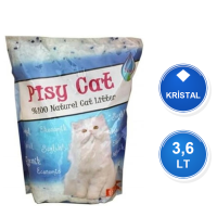 Pisy Cat Süper Emici 3,6 LT Silika Kristal Kedi Kumu