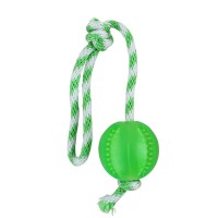 Pawise Dental İpli Top Diş Bakım Köpek Oyuncağı 40cm (Karışık Renkli)