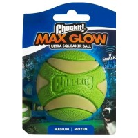ChuckIt! Max Glow Ultra Squeaker Gece Parlayan Sesli Köpek Oyun Topu