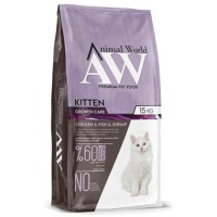 Animal World Kitten Tavuk ve Karidesli Yavru Kedi Maması 15 Kg