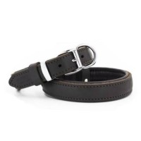 Doggie Yağlı Deri Boyun Tasması Yağlıkahve 2,5X37-45Cm