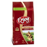 Enjoy Kuzu Etli & Pirinçli 15 Kg Yetişkin Köpek Maması