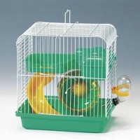 Eurogold Yeşil Beyaz Hamster Kafesi 23*17*25 cm