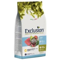 Exclusion Mediterraneo Monoprotein Noble Grain 12 Kg Düşük Tahıllı Ton Balıklı Orta Irk Yavru Köpek Maması