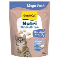 Gimcat Nutri Biyotinli Mascarpone Cilt ve Tüy Bakımı Peynirli Kedi Ödülü 425 gr  Mega Boy