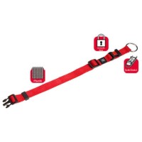 Karlie Kilitli Boyun Tasması  45-65 Cm Kırmızı Large