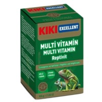 Kiki Excellent Sürüngen ve Amfibiler İçin Multivitamin Tozu 100 Gr