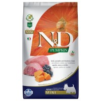 N&D Pumpkin Tahılsız Kuzulu, Balkabaklı ve Yaban Mersinli 7 Kg Küçük Irk Yetişkin Köpek Maması