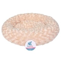 Pet Pretty Simit Yatak Peluş Bej 55x55 cm