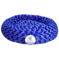 Pet Pretty Simit Yatak Peluş Mavi 55x55 cm