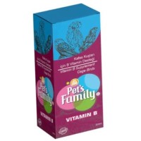 Pets Family Kuşlar için B Vitamini 30ml