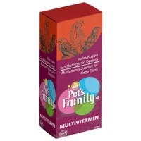 Pets Family Kuşlar için Multi Vitamin Desteği 30ml