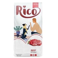 Rico Sığır Etli Yetişkin Köpek Maması 3 KG