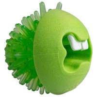 Rogz Toyz Fred Traktatiebal Ödül Hazneli Köpek Oyun Topu Oyuncağı 6,4cm (Yeşil)