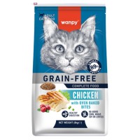 Wanpy Tahılsız Tavuklu 8 Kg Yetişkin Kedi Maması