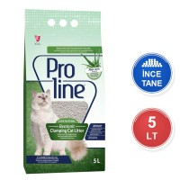 Proline Aloe Vera Kokulu 5 LT İnce Taneli Topaklanan Bentonit Kedi Kumu