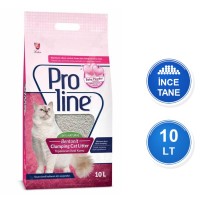 Proline Bebek Pudrası Kokulu 10 LT İnce Taneli Topaklanan Bentonit Kedi Kumu