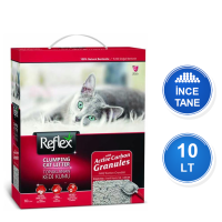 Reflex Granül Aktif Karbonlu 10 LT İnce Taneli Topaklanan Bentonit Kedi Kumu