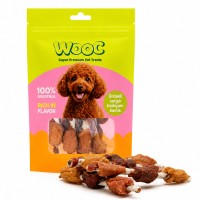 Wooc Tavuk Ördek ve Ciğer Sargılı Köpek Ödül Çubuğu 80gr