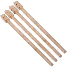 Quik Ahşap Kuş Tüneği 40 Cm (4'lü)