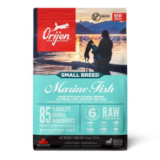 Orijen Marine Fish Small Breed - Somonlu, Ringa Balıklı, Pisi Balıklı Tahılsız Küçük Irk Yetişkin Köpek Maması 1,8KG