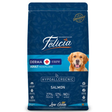 Felicia HypoAllergenic Az Tahıllı Somonlu Orta-Büyük Irk Yetişkin Köpek Maması 3Kg