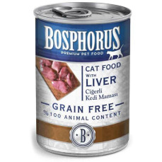 Bosphorus Tahılsız Ciğerli Kedi Konservesi 415 Gr