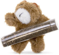 Karlie Kedi Otlu Peluş Ayıcık 10x8 Cm