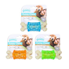 Pawise Funny Chew Halka Köpek Kemiği 13,5cm (Karışık Renkli)