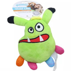 Pawise Little Monster Peluş Köpek Oyuncağı 11x12cm (Yeşil)