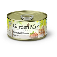 Gardenmix Kıyılmış Sülün Etli Tahılsız Konserve Kedi Maması 85g