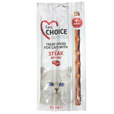 Cat's Choice Nutrition Biftekli Kedi Ödül Çubuğu 15gr (3'lü)